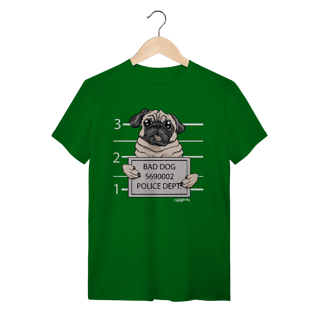Nome do produto Camiseta Pug Bad Dog