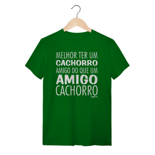 Nome do produto Camiseta Cachorro Amigo ou Amigo Cachorro