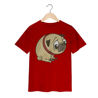 Nome do produto Camiseta Infantil Pug Carente