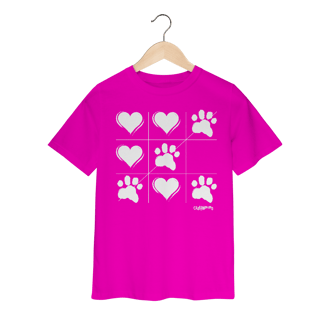 Nome do produto Camiseta Infantil Jogo da Velha