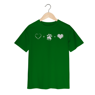 Nome do produto Camiseta Infantil Amor Completo
