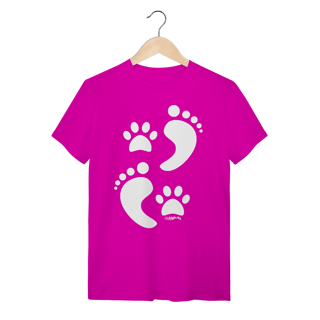 Nome do produto Camiseta Cachorro Pegadas