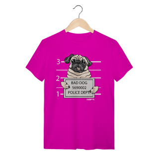 Nome do produto Camiseta Pug Bad Dog