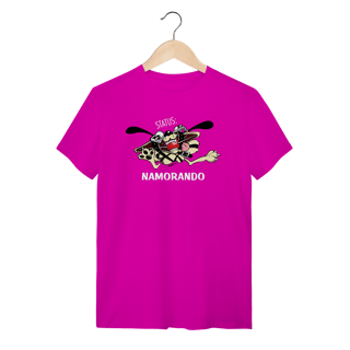 Nome do produto Camiseta Cachorro Status Namorando