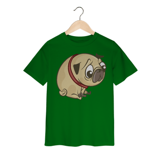 Nome do produto Camiseta Infantil Pug Carente