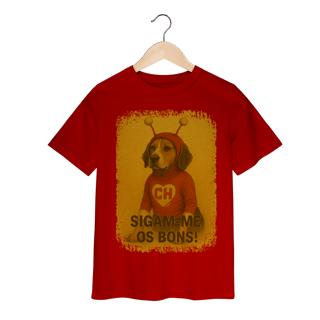 Nome do produto Camiseta Infantil Cachorro Chapolin Colorado