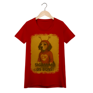 Nome do produto Baby Look Cachorro Chapolin Colorado