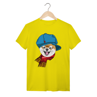 Nome do produto Camiseta Spitz Alemão de Boina e Cachecol