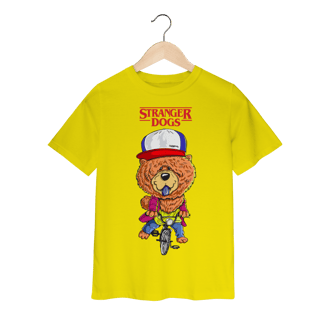 Nome do produto Camiseta Infantil Stranger Dogs