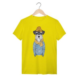 Nome do produto Camiseta Schnauzer Marinheiro