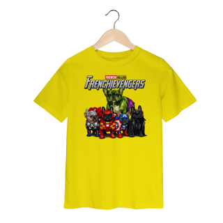 Nome do produto Camiseta Infantil Frenchievengers