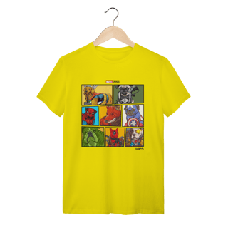 Nome do produto Camiseta Marvel Dogs Super Heróis