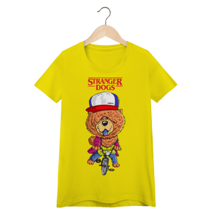 Nome do produto Baby Look Stranger Dogs