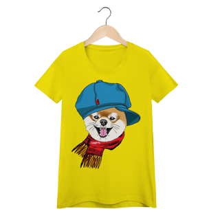 Nome do produto Baby Look Spitz Alemão de Boina e Cachecol