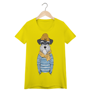 Nome do produto Baby Look Schnauzer Marinheiro