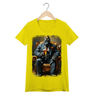 Nome do produto Camiseta Feminina Baby Look Macaco - Modelo 7