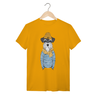 Nome do produto Camiseta Schnauzer Marinheiro