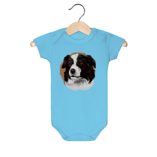 Nome do produto Body Bebê Border Collie