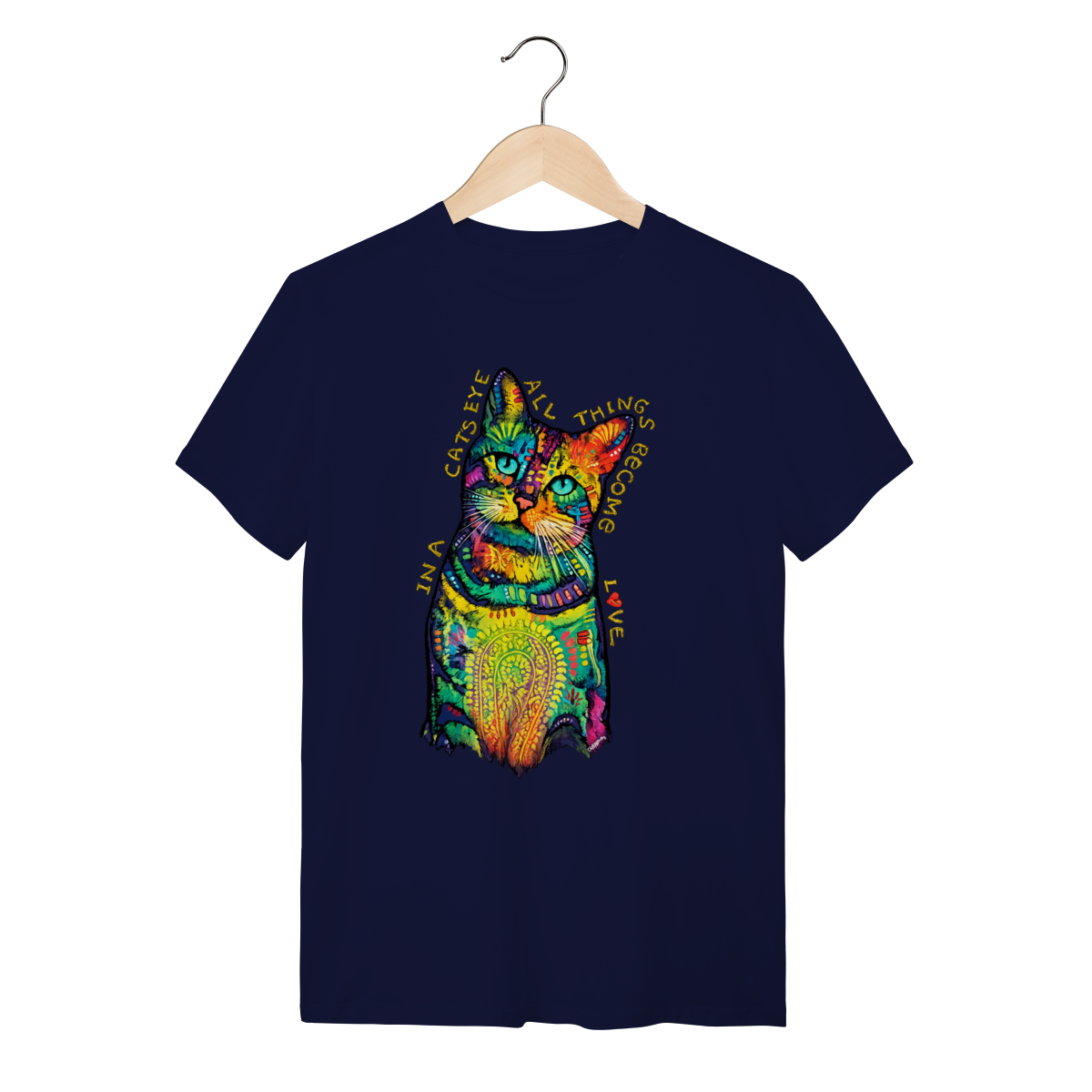 Nome do produto: Camiseta Gato - In a Cat’s Eye