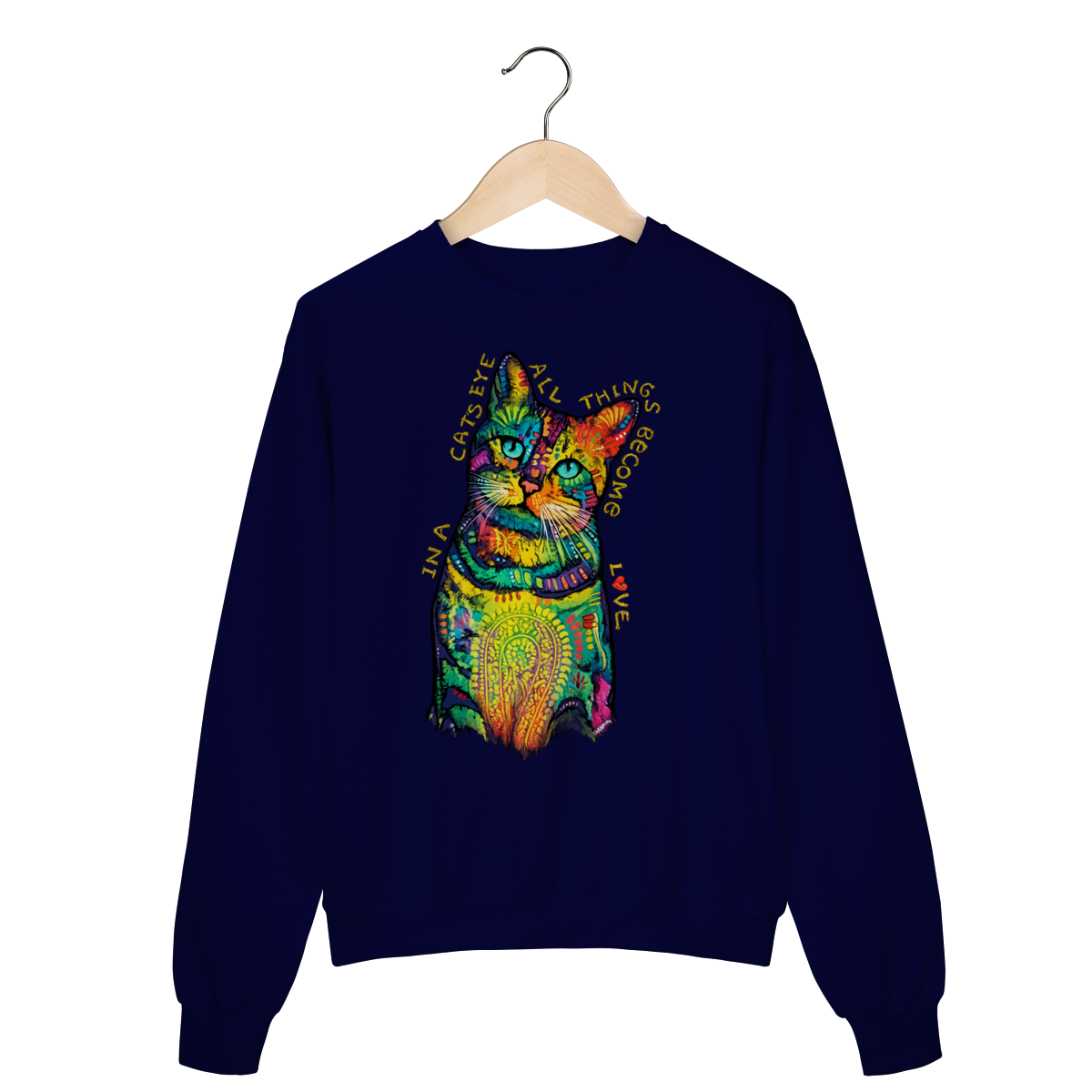 Nome do produto: Moletom Blusão Gato - In a Cat’s Eye