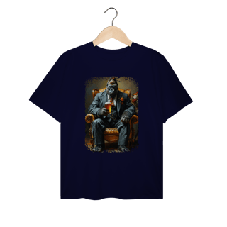 Nome do produto Camiseta Plus Size Macaco - Modelo 7