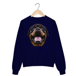 Nome do produto Moletom Blusão Rottweiler Low Poly