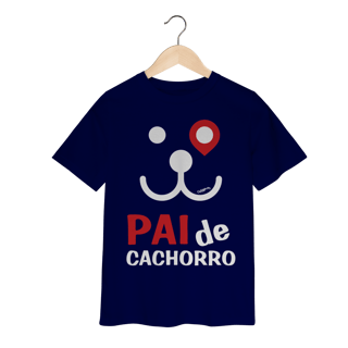 Nome do produto Camiseta Infantil Pai de Cachorro