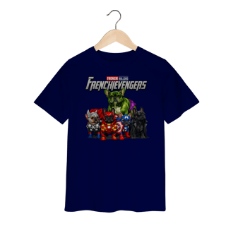 Nome do produto Camiseta Infantil Frenchievengers