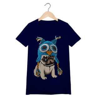 Nome do produto Baby Look Pug Coruja