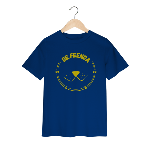 Camiseta Infantil De.Feenda Brasil