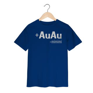 Nome do produto Camiseta Infantil Mais AuAu e Menos Mimimi