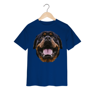 Nome do produto Camiseta Infantil Rottweiler Low Poly
