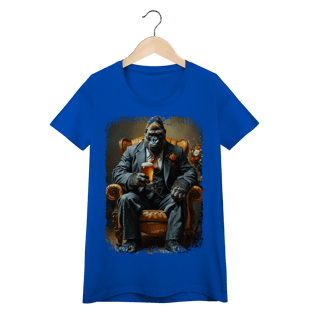Nome do produto Camiseta Feminina Baby Look Macaco - Modelo 7
