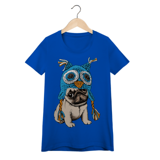 Nome do produto Baby Look Pug Coruja