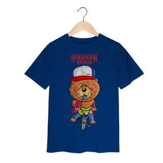 Nome do produto Camiseta Infantil Stranger Dogs