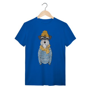 Nome do produto Camiseta Schnauzer Marinheiro