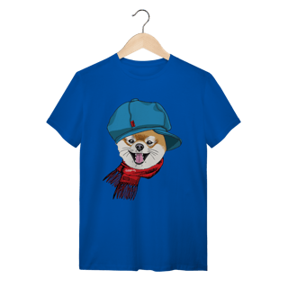 Nome do produto Camiseta Spitz Alemão de Boina e Cachecol