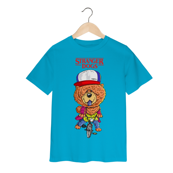 Camiseta Infantil Stranger Dogs