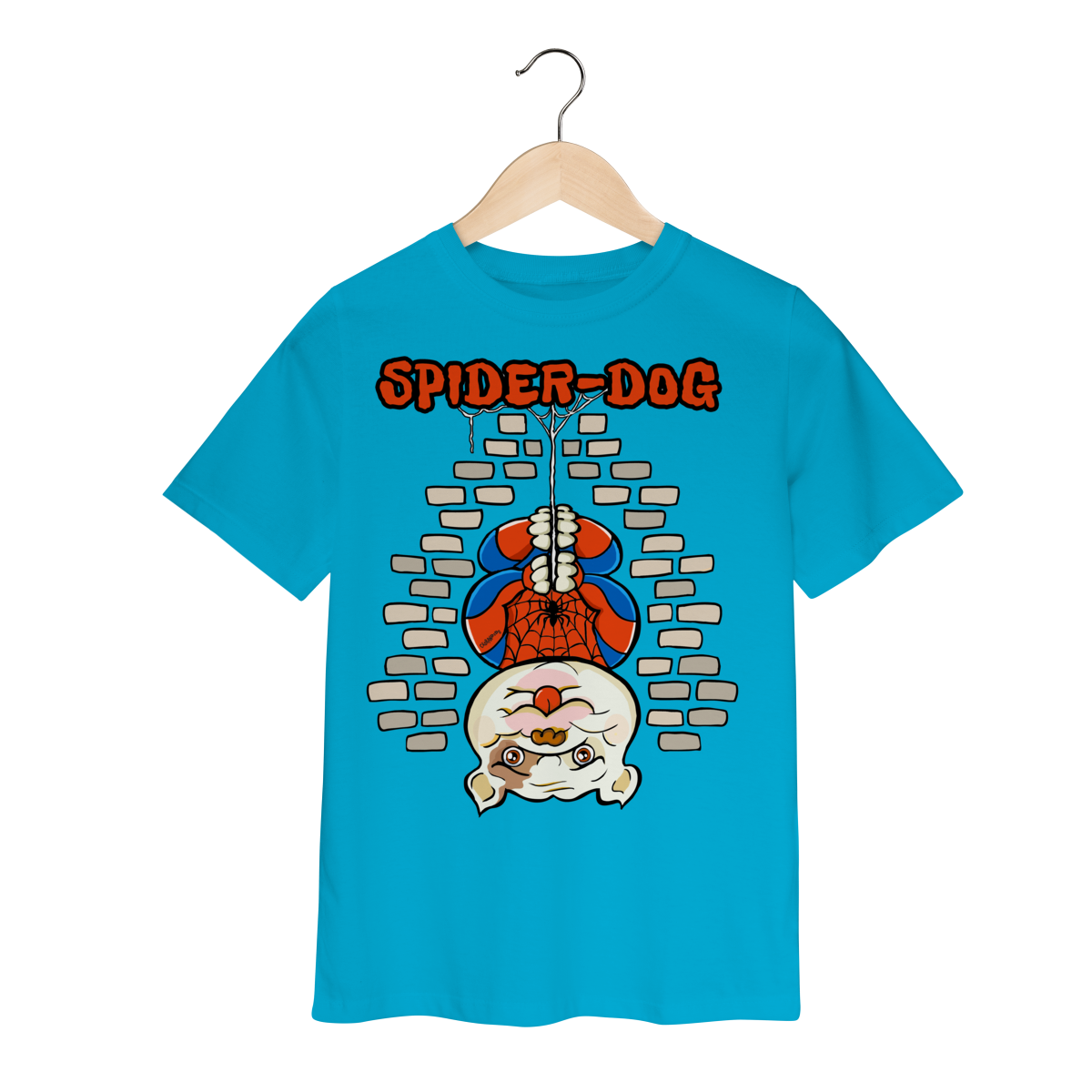 Camiseta Infantil Spider-Dog