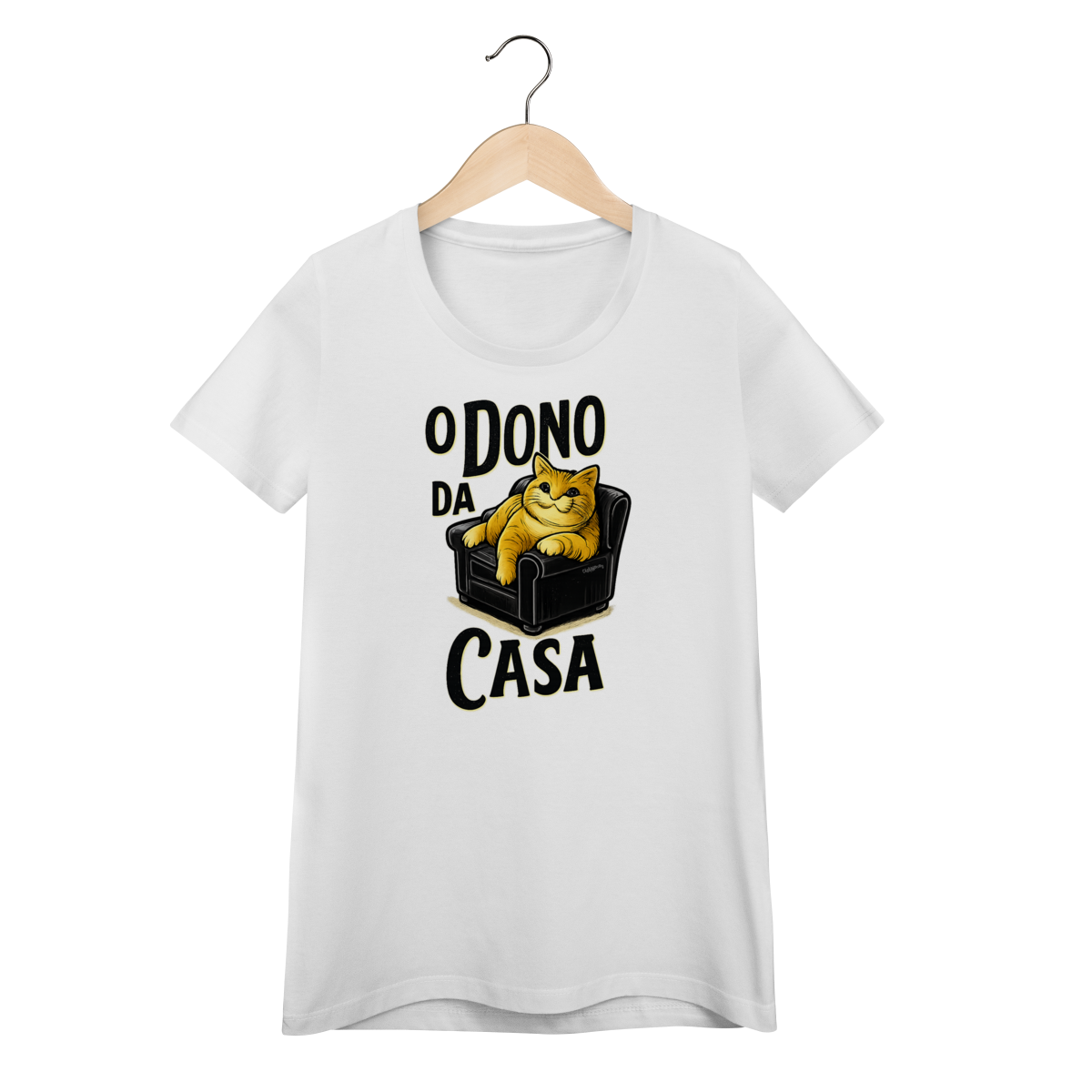 Baby Look Gato - O Dono da Casa