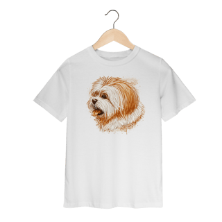 Nome do produto Camiseta Infantil Lhasa Apso