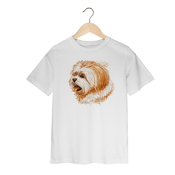 Camiseta Infantil Lhasa Apso