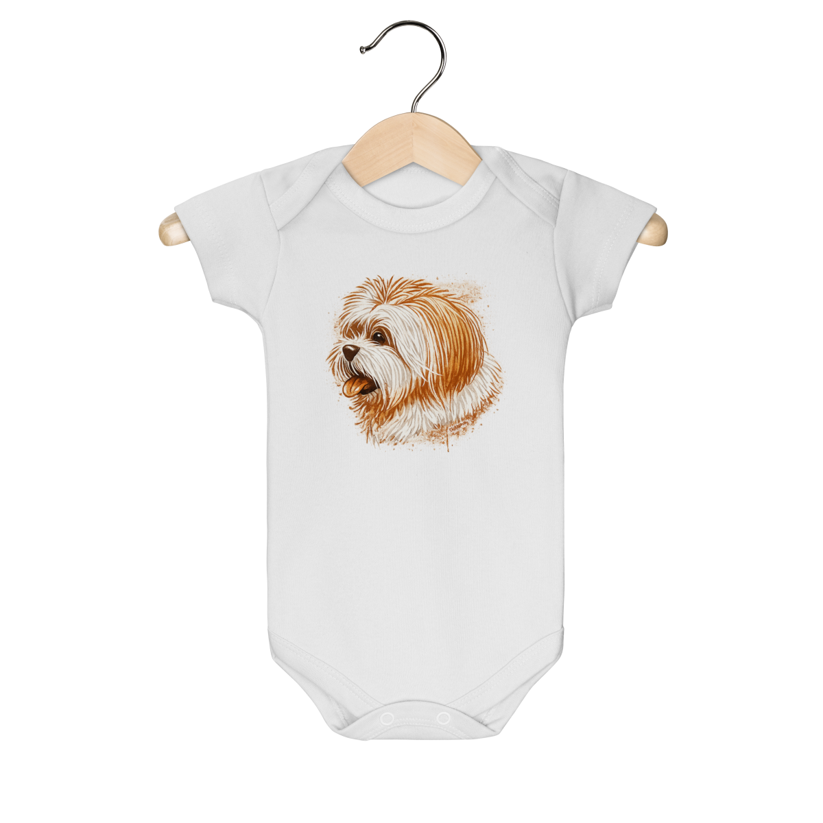 Nome do produto: Body Bebê Lhasa Apso