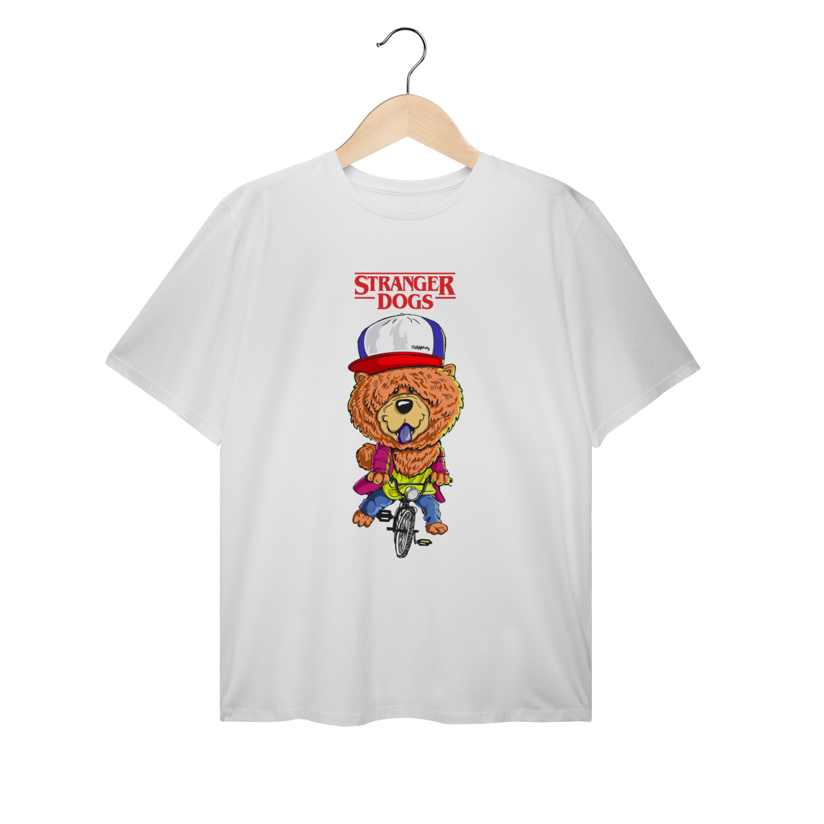 Camiseta Plus Size Stranger Dogs