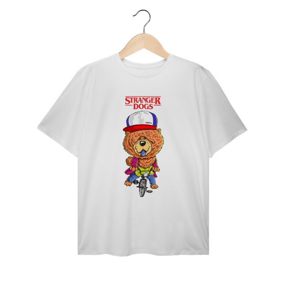 Camiseta Plus Size Stranger Dogs