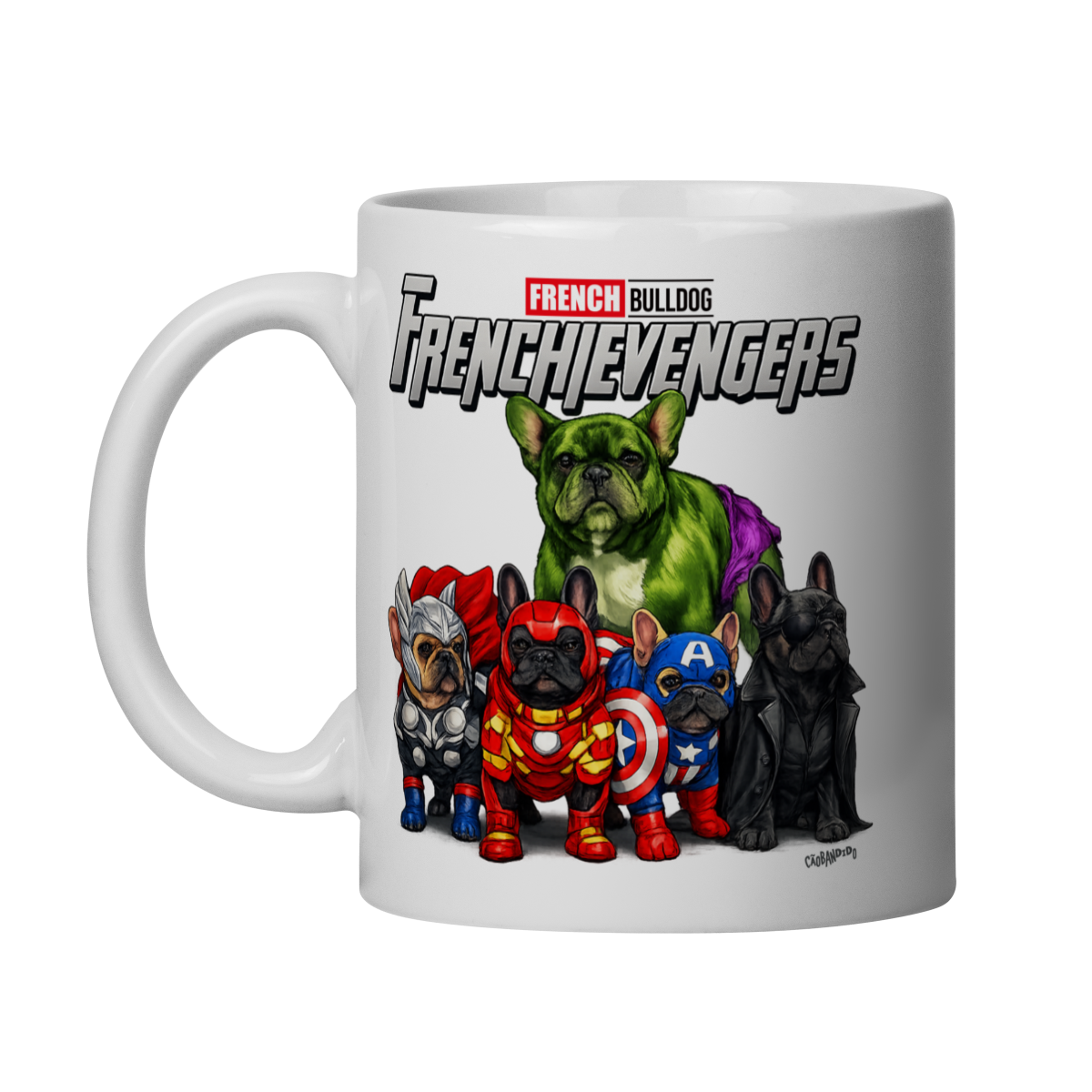 Nome do produto: Caneca Frenchievengers