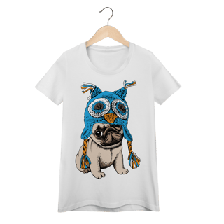 Nome do produto Baby Look Pug Coruja