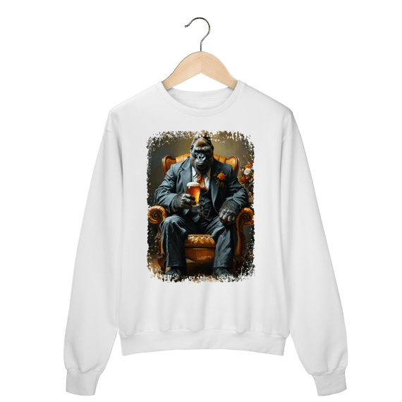 Moletom Blusão Macaco - Modelo 7