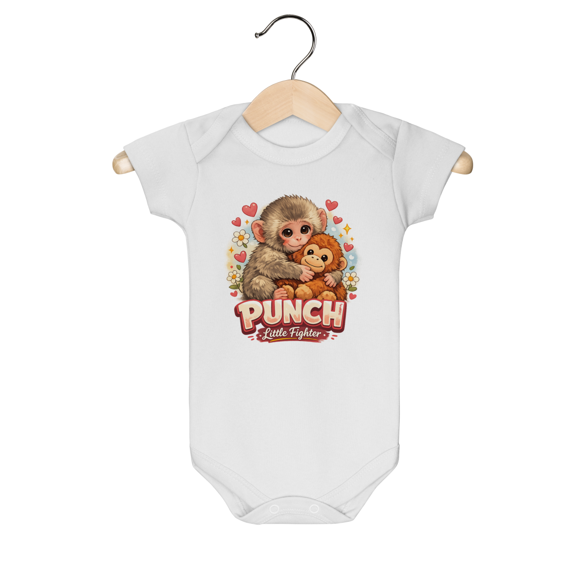Nome do produto: Body Bebê Macaco Punch