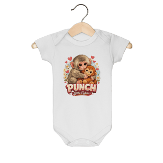 Body Bebê Macaco Punch